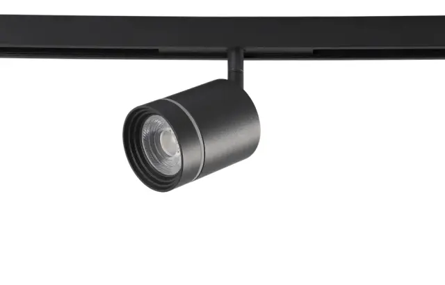 Светильник для магнитного шинопровода Crystal Lux CLT 0.33 010 12W BL 4000K — черный