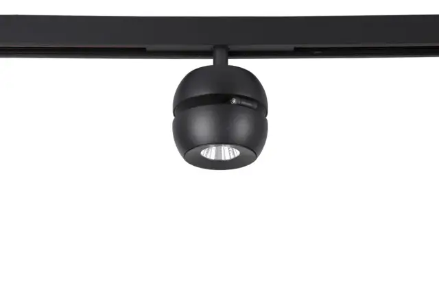 Светильник для магнитного шинопровода Crystal Lux CLT 0.33 011 7W BL-BL 4000K — черный