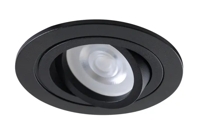 Точечный светильник Crystal Lux CLT 001C1 BL — черный