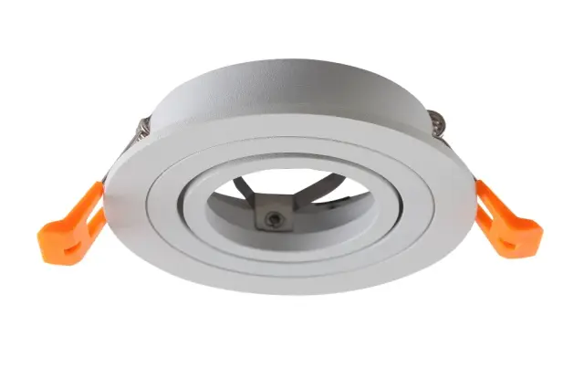 Точечный светильник Crystal Lux CLT 001C1 WH — белый, ракурс 2