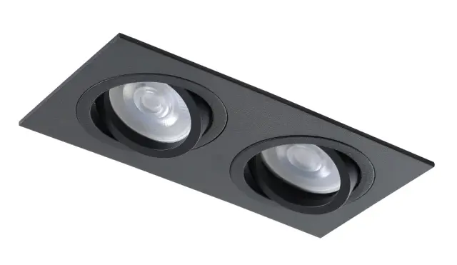 Точечный светильник Crystal Lux CLT 002C2 BL — черный
