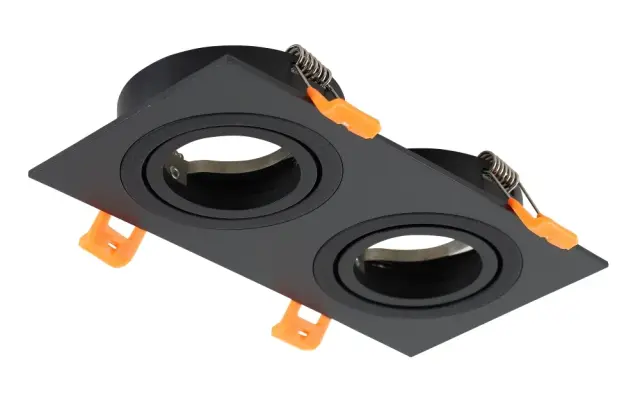 Точечный светильник Crystal Lux CLT 002C2 BL — черный, ракурс 2