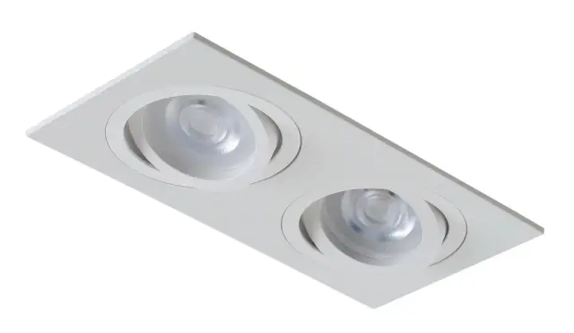 Точечный светильник Crystal Lux CLT 002C2 WH — белый