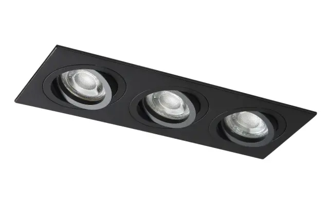 Точечный светильник Crystal Lux CLT 002C3 BL — черный