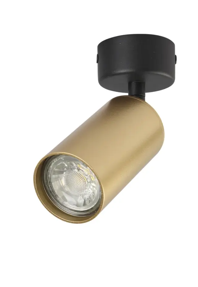 Точечный светильник Crystal Lux CLT 015CW1R BL-GO — черный