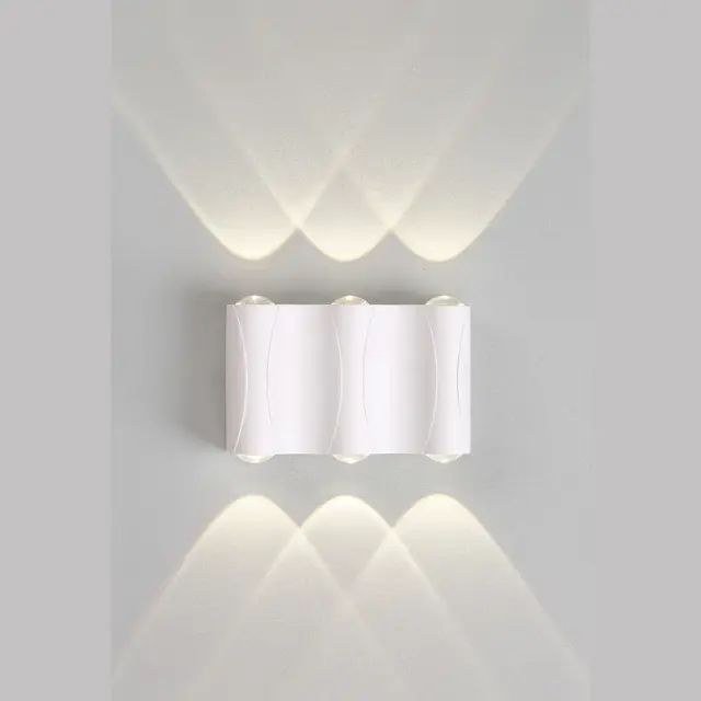 Настенный уличный светильник Crystal Lux CLT 022W3 WH 4000K — белый, ракурс 3