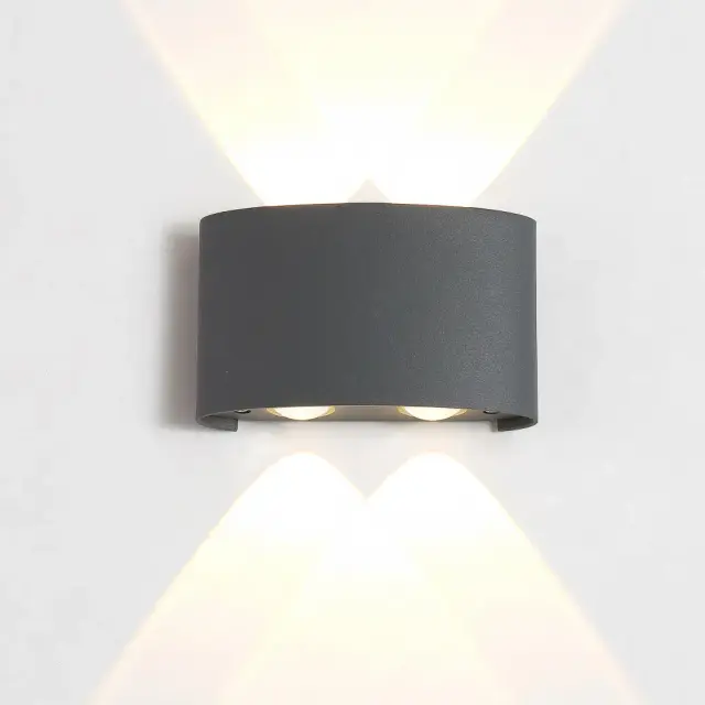 Бра Crystal Lux CLT 023W2 DG — серый