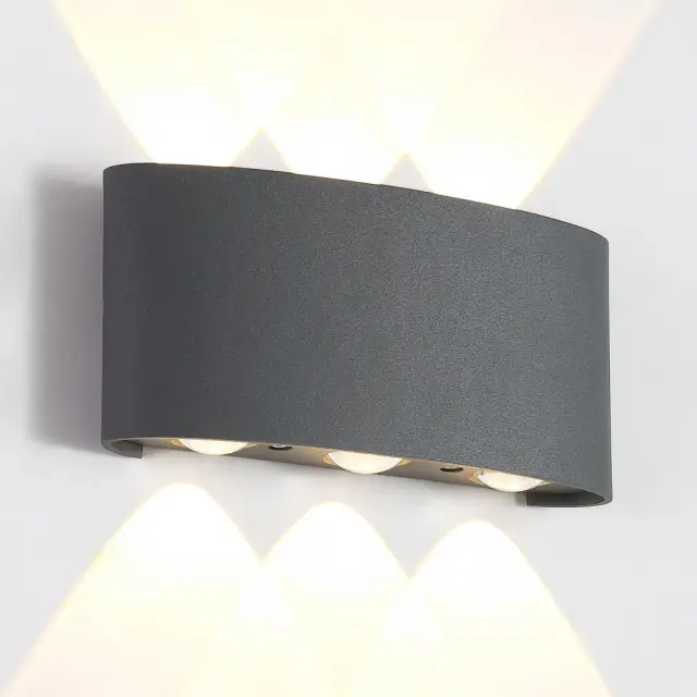 Бра Crystal Lux CLT 023W3 DG — серый