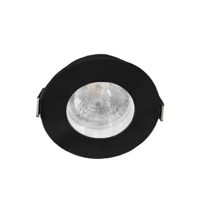 Точечный светильник Crystal Lux CLT 045C1 BL IP44 — черный, ракурс 3