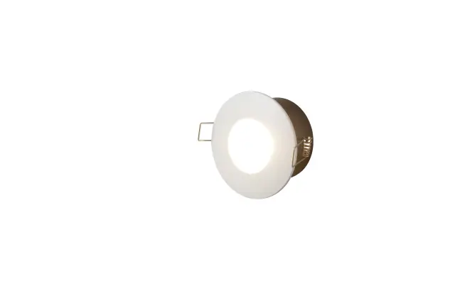 Точечный светильник Crystal Lux CLT 045C1 WH IP44 — белый, ракурс 4