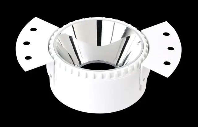 Точечный светильник Crystal Lux CLT 050C1 WH-CH — белый