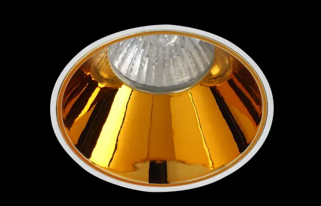 Точечный светильник Crystal Lux CLT 050C1 WH-GO — белый, ракурс 3