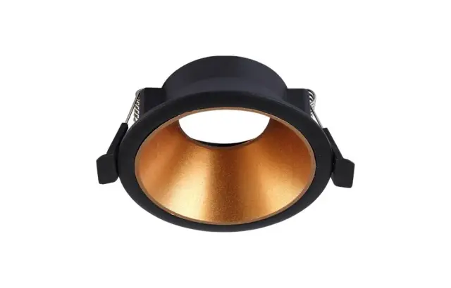 Точечный светильник Crystal Lux CLT 052C BL-GO — черный