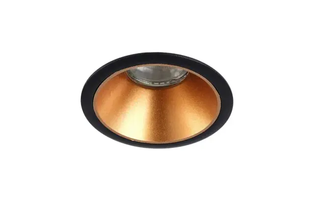 Точечный светильник Crystal Lux CLT 052C BL-GO — черный, ракурс 2