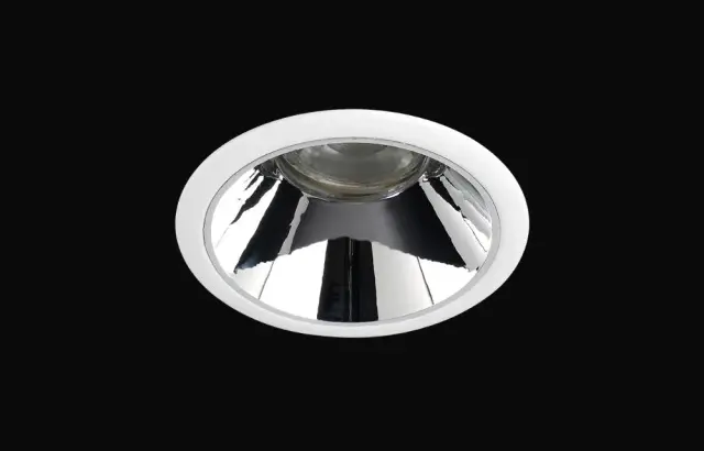 Точечный светильник Crystal Lux CLT 052C WH-CH — белый, ракурс 2