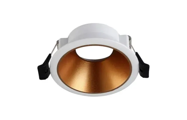 Точечный светильник Crystal Lux CLT 052C WH-GO — белый