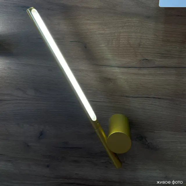 Бра Crystal Lux CLT 058W1 GO — золотой, ракурс 4