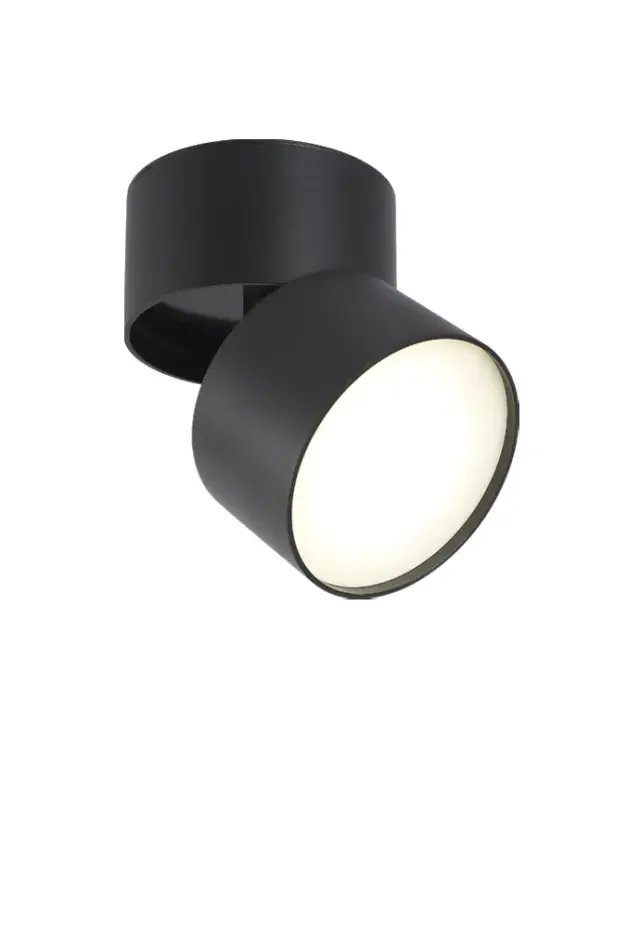 Точечный светильник Crystal Lux CLT 130CW BL — черный, ракурс 2