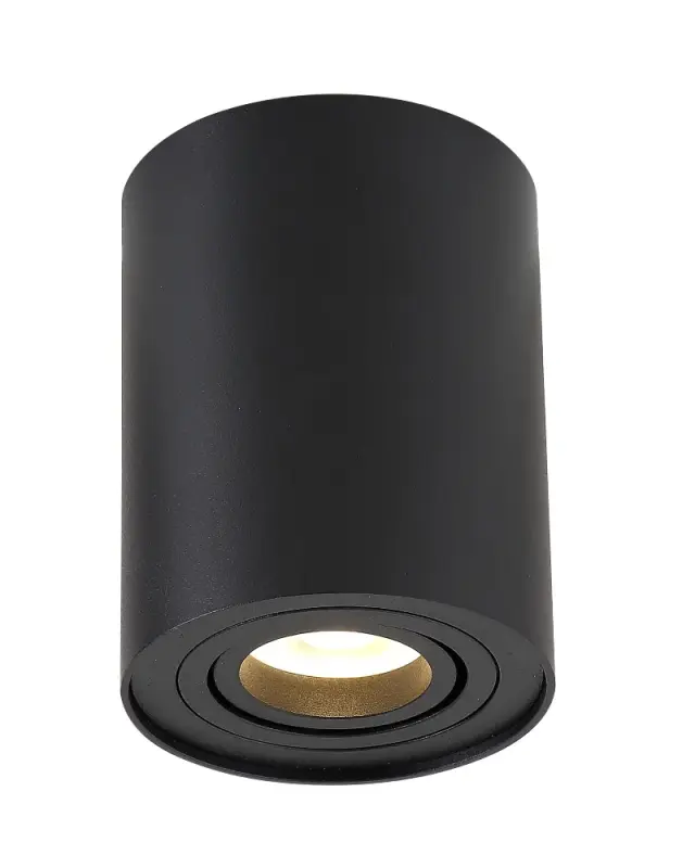 Точечный светильник Crystal Lux CLT 410C1 BL — черный, ракурс 2