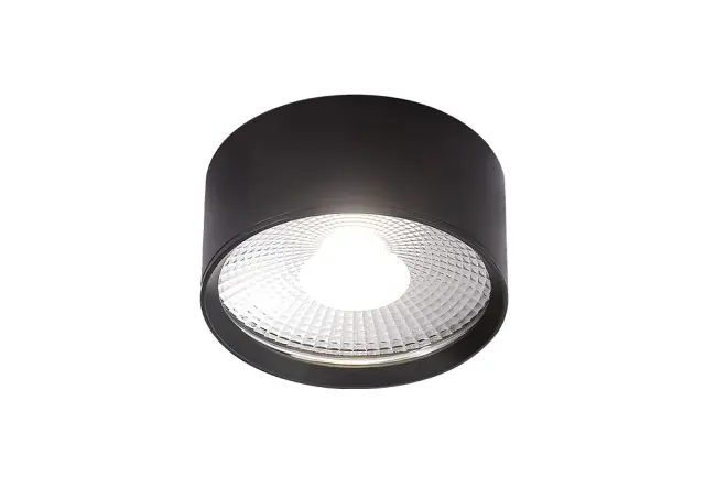 Точечный светильник Crystal Lux CLT 525C70 BL 4000K — черный, ракурс 3