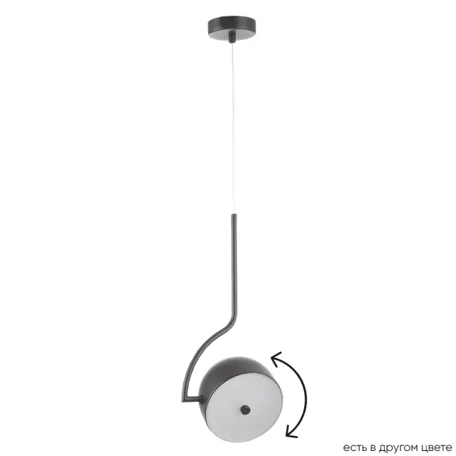 Светильник Crystal Lux CORRECTO SP9W LED BLACK — черный