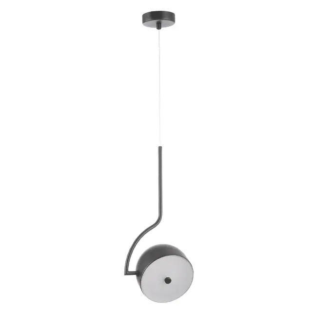 Светильник Crystal Lux CORRECTO SP9W LED BLACK — черный, ракурс 3