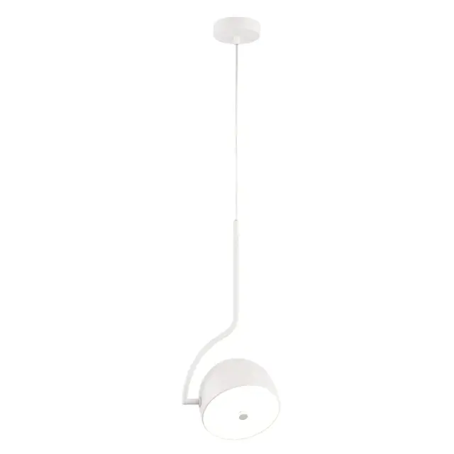 Светильник Crystal Lux CORRECTO SP9W LED WHITE — белый, ракурс 2