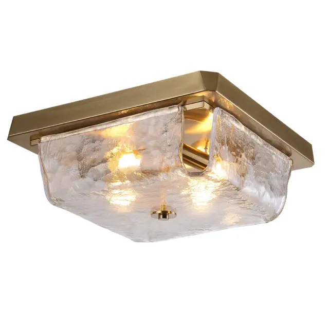 Светильник Crystal Lux DAMIAN PL4 BRASS — латунь, ракурс 4
