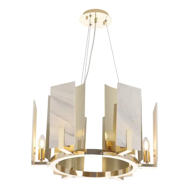Люстра Crystal Lux DELUXE SP6 — золотой