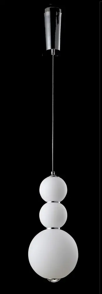 Светильник Crystal Lux DESI SP3 CHROME/WHITE — хром, ракурс 4