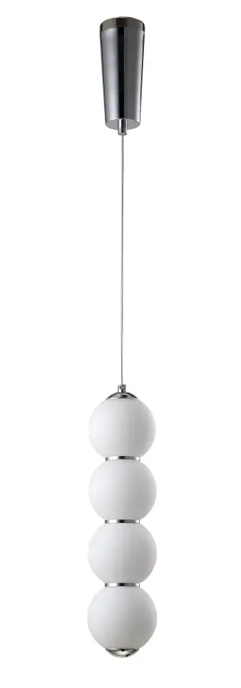 Светильник Crystal Lux DESI SP4 CHROME/WHITE — хром