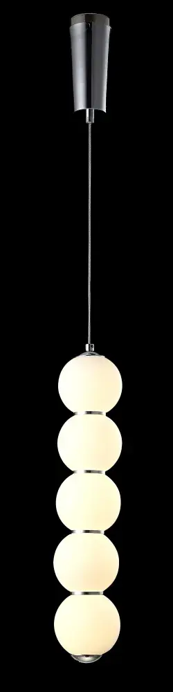 Светильник Crystal Lux DESI SP5 CHROME/WHITE — хром, ракурс 3