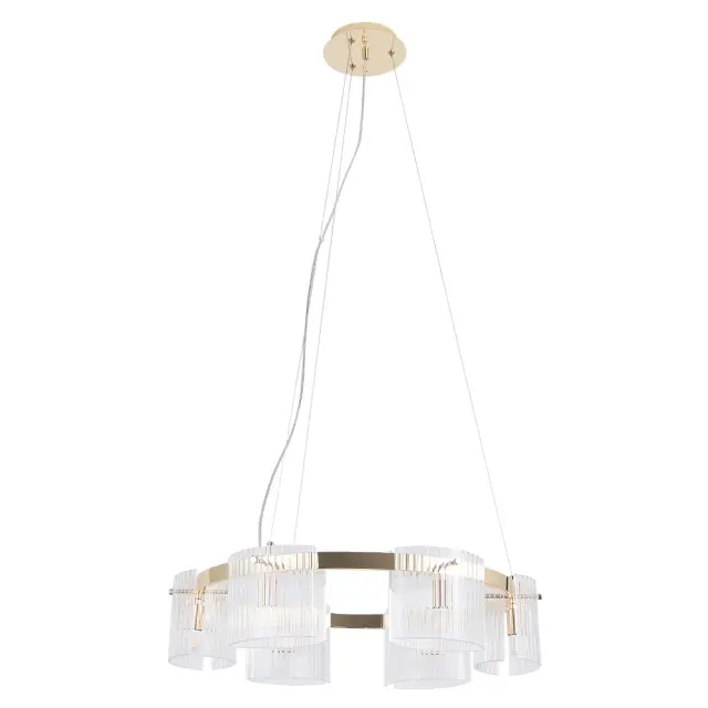Люстра Crystal Lux ENCANTO SP6 — золотой