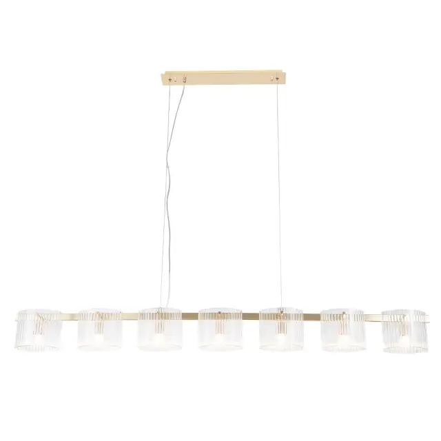 Светильник Crystal Lux ENCANTO SP7 L1500 — золотой, ракурс 2