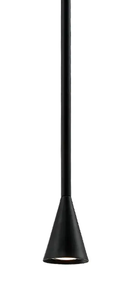 Светильник Crystal Lux ENERO SP1 BLACK — черный, ракурс 3