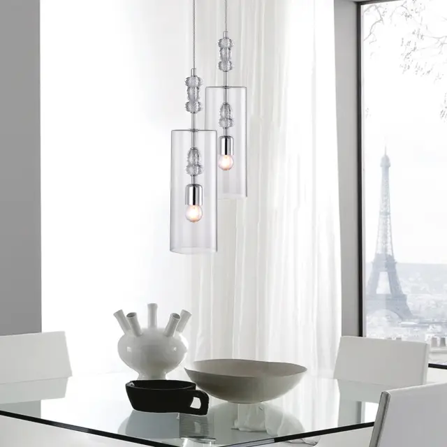 Светильник Crystal Lux EVA SP1 — хром, ракурс 2