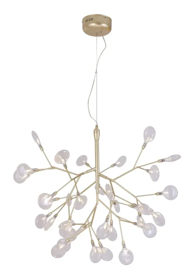 Светильник Crystal Lux EVITA SP36 GOLD/TRANSPARENT — золотой