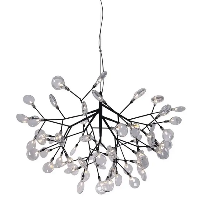 Светильник Crystal Lux EVITA SP63 BLACK/TRANSPARENT — черный