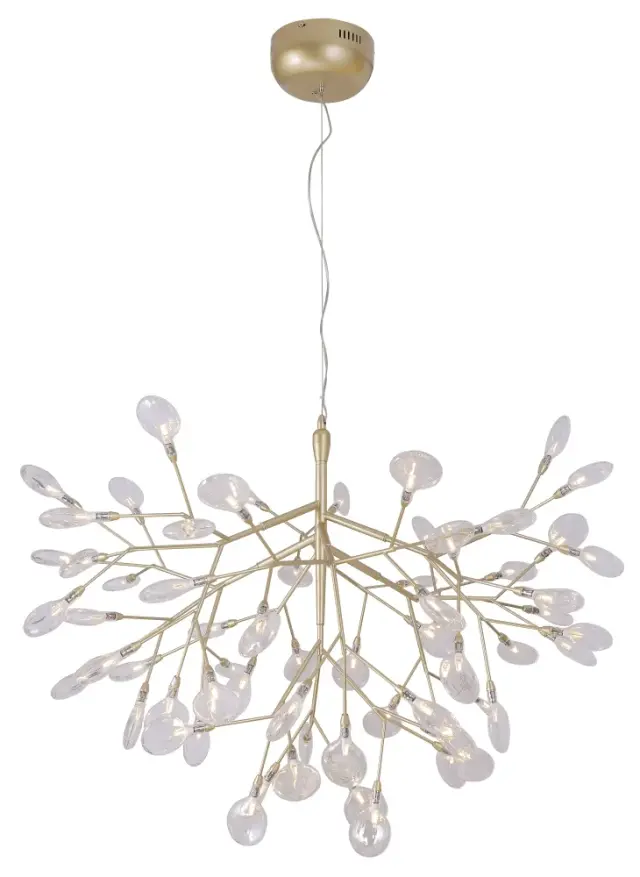 Светильник Crystal Lux EVITA SP63 GOLD/TRANSPARENT — золотой