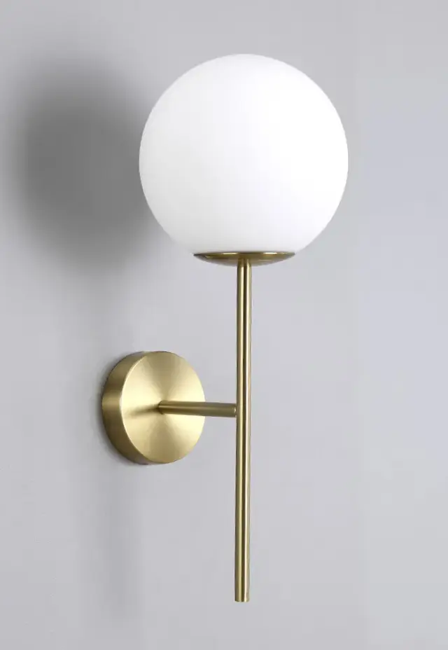 Бра Crystal Lux FELIZ AP1 BRONZE/WHITE — бронза