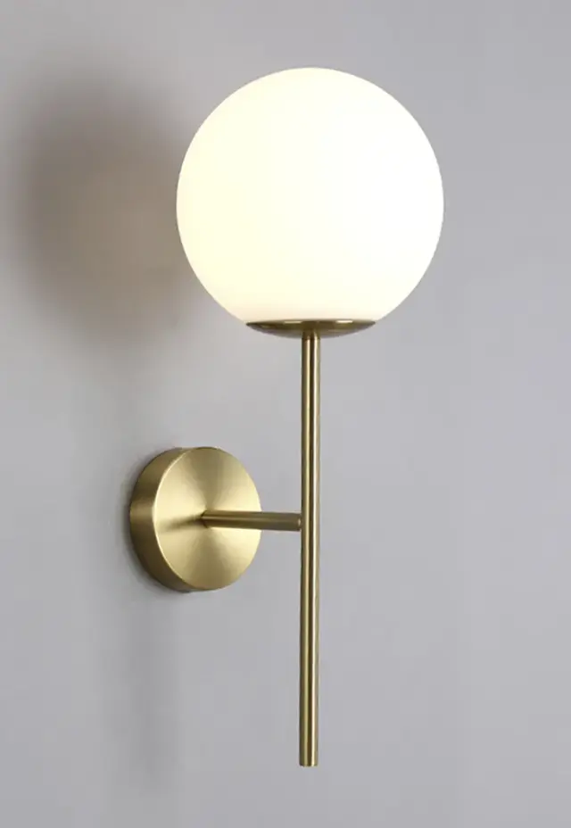 Бра Crystal Lux FELIZ AP1 BRONZE/WHITE — бронза, ракурс 3