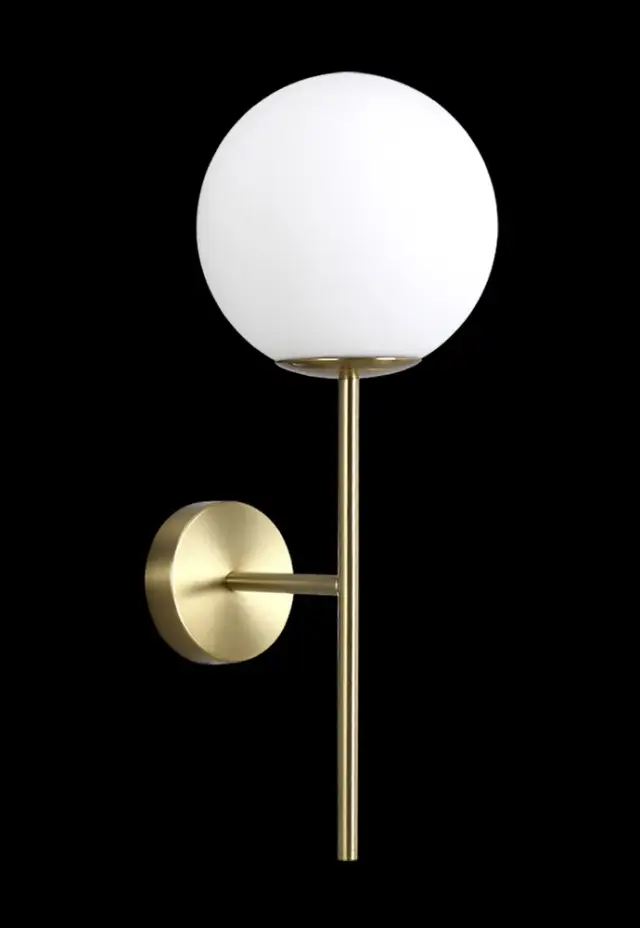 Бра Crystal Lux FELIZ AP1 BRONZE/WHITE — бронза, ракурс 4