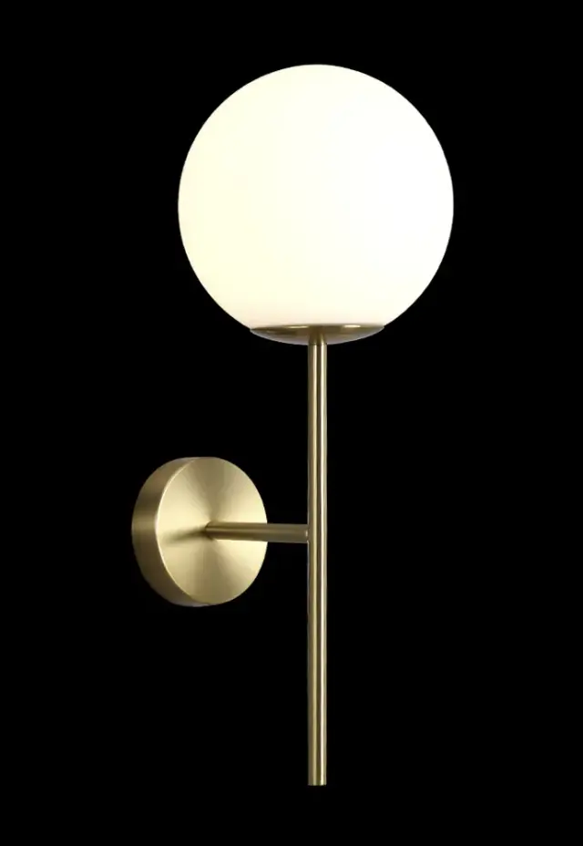 Бра Crystal Lux FELIZ AP1 BRONZE/WHITE — бронза, ракурс 5