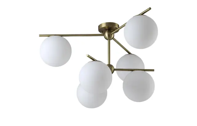 Люстра Crystal Lux FELIZ SP-PL6 BRONZE/WHITE — бронза