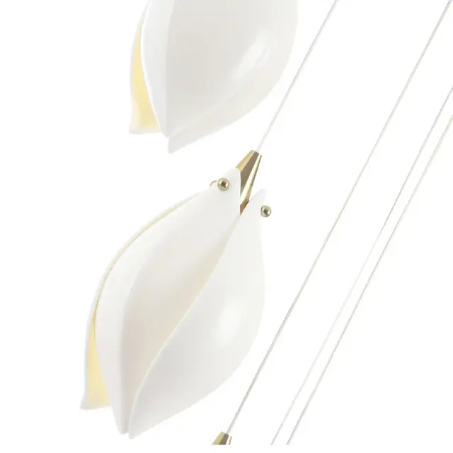Светильник Crystal Lux FLOWERS SP9 — золотой, ракурс 5