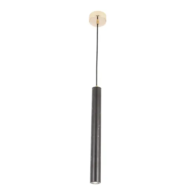 Светильник Crystal Lux FRESA SP3W LED BLACK — золотой, ракурс 2