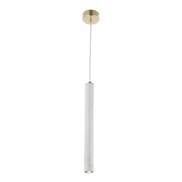 Светильник Crystal Lux FRESA SP3W LED WHITE — золотой, ракурс 3