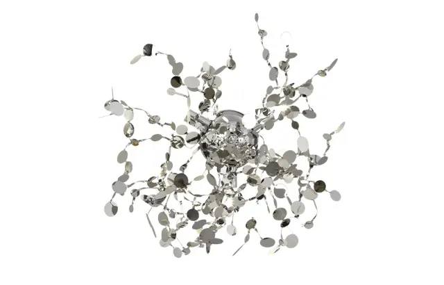 Бра Crystal Lux GARDEN AP-PL3 D400 CHROME — хром, ракурс 3
