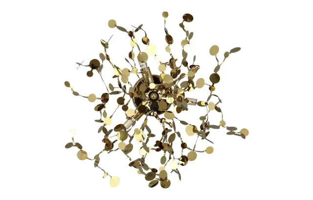 Бра Crystal Lux GARDEN AP-PL3 D400 GOLD — золотой