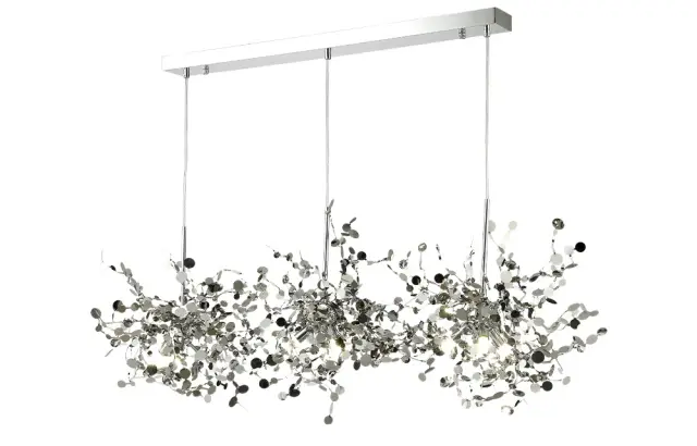 Светильник Crystal Lux GARDEN SP3х3 L1200 CHROME — хром, ракурс 3